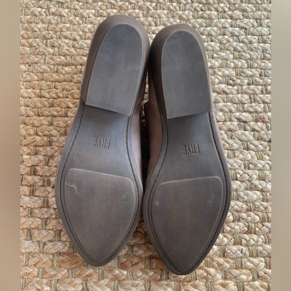 Women’s FRYE Rowen Slip on Leather Ankle Booties - Picture 9 of 11